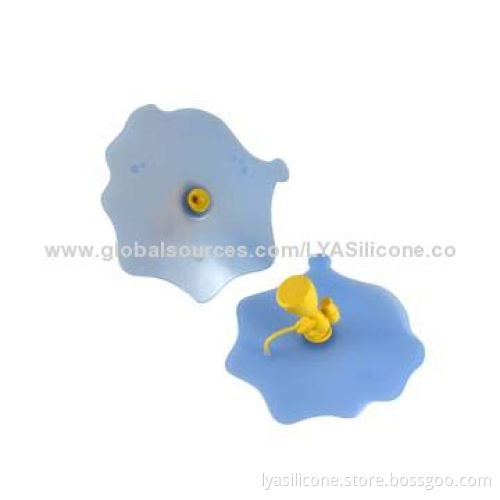 Cute Silicone Cup Lids, OEM and ODM Designs Welcomed